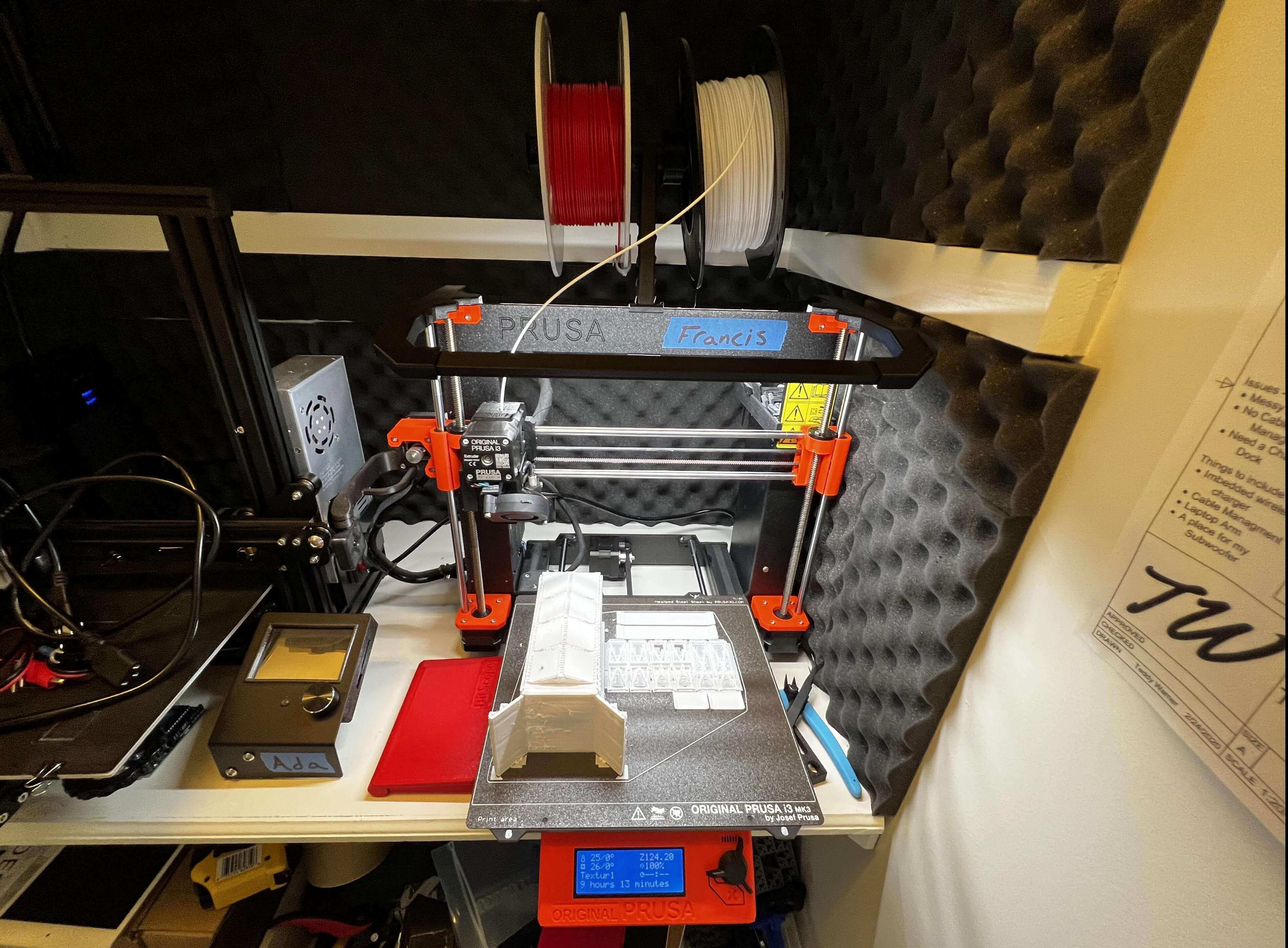 Printing larger components